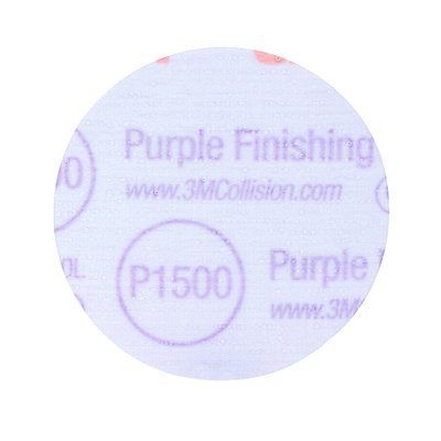 Hookit Purple 260L Sliberondel 75 Mm P1500