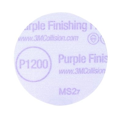 Hookit Purple Sliberondel Med Filmryg 260L 75Mm